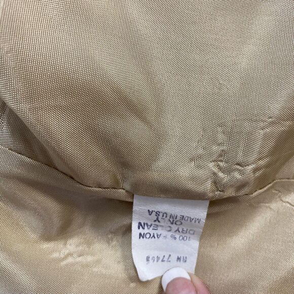 Nordstrom Blazer Womens Medium Tan Oversized Boxy Work Office Casual Jacket - Picture 13 of 15